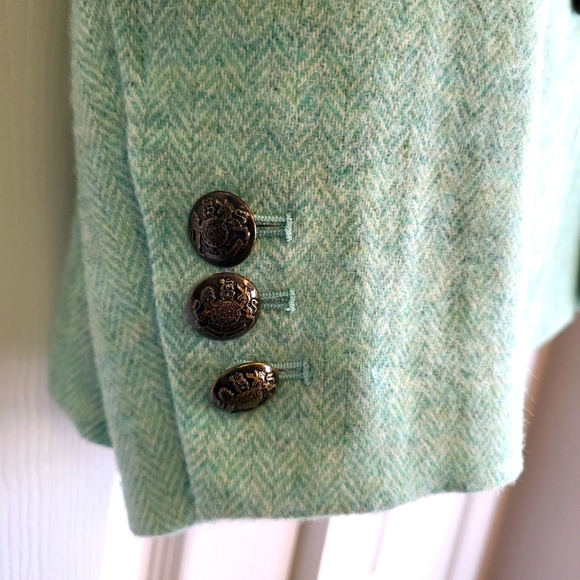 Talbots mint wool jacket size 12 - Picture 4 of 7